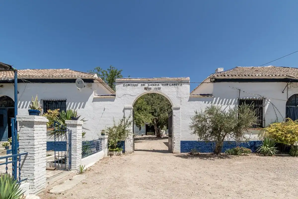 Vista exterior de Finca rústica en venta en Moclín con Piscina