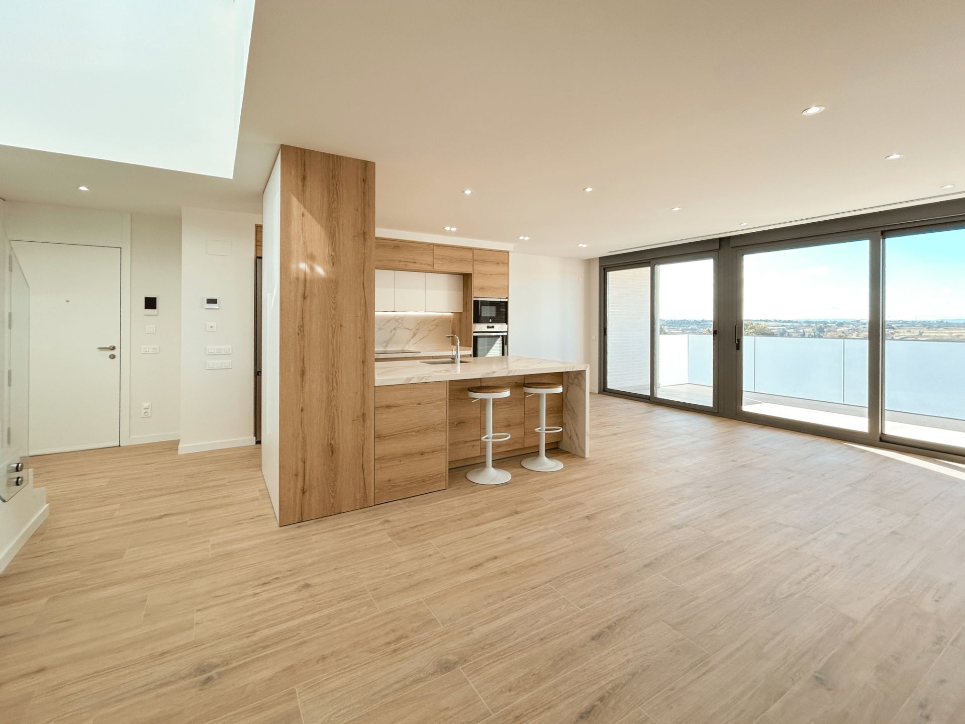 Kitchen of Duplex for sale in  Lleida Capital  with Air Conditioner, Heating and Private garden