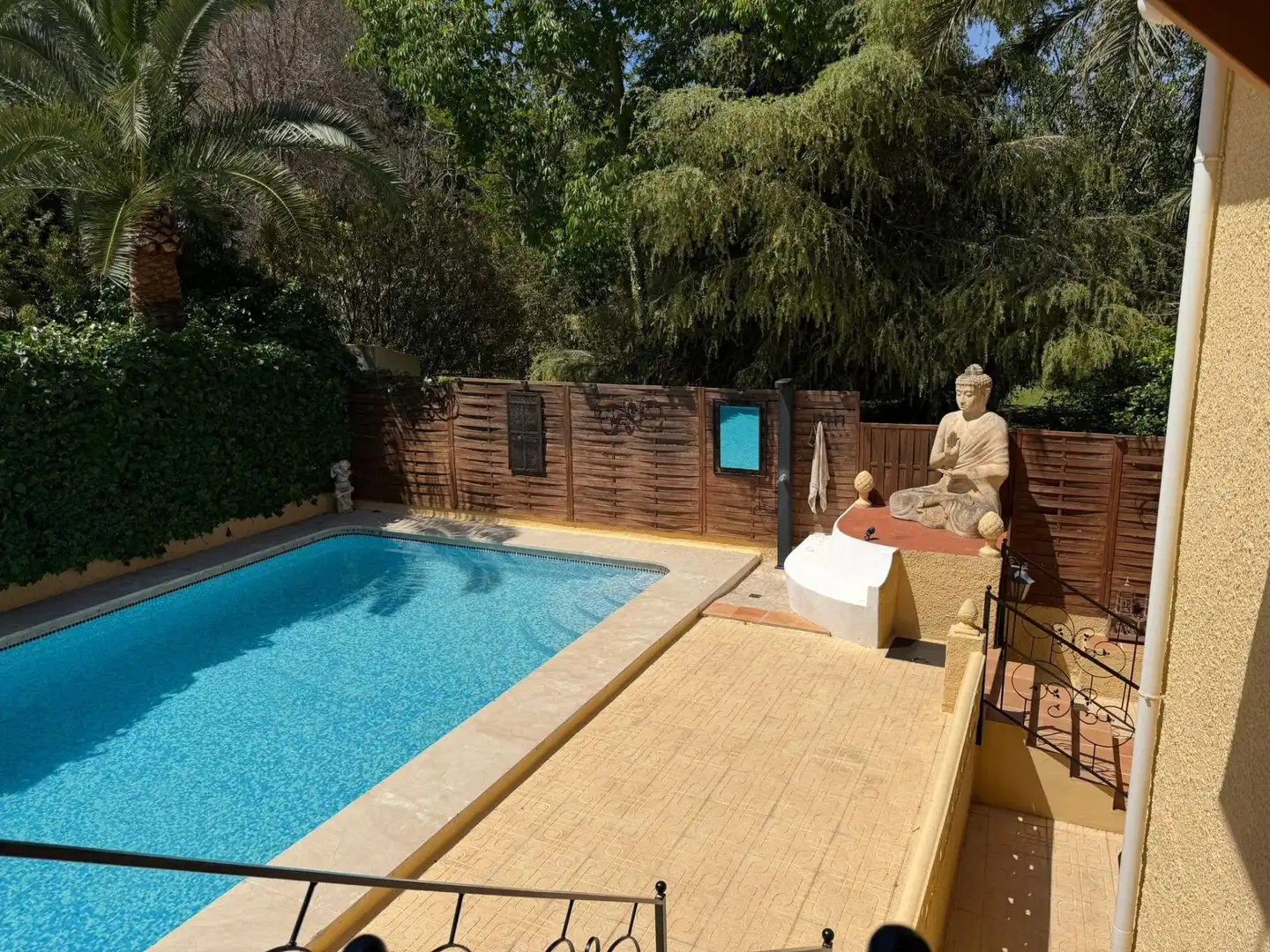 Piscina de Casa o chalet de alquiler en L'Alfàs del Pi con Aire acondicionado, Jardín privado y Piscina