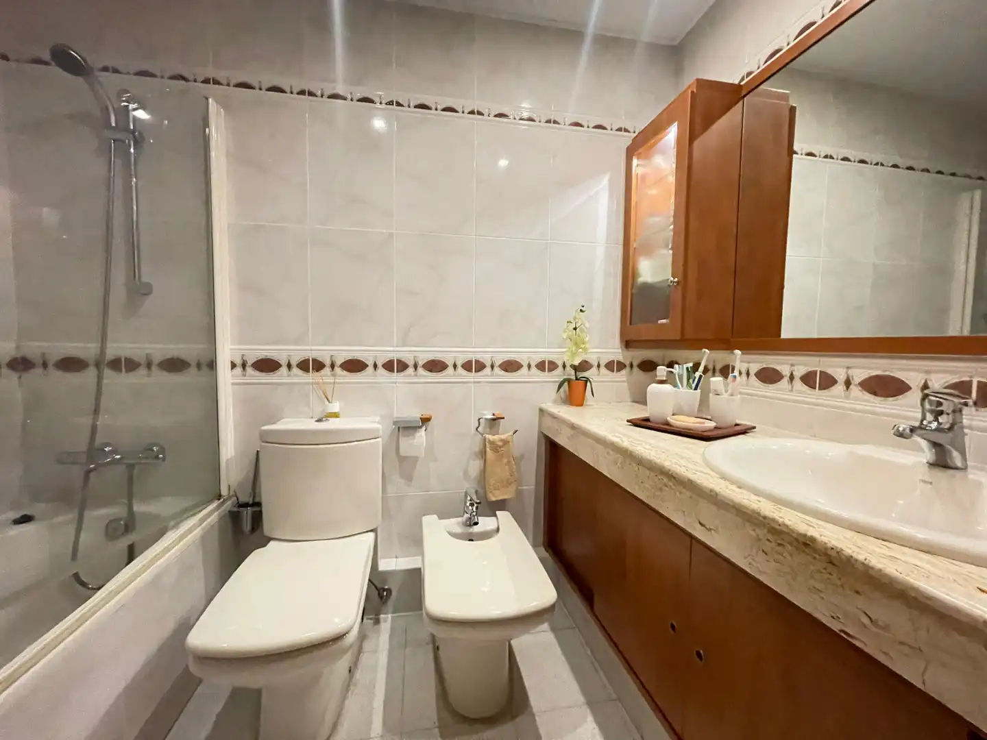Bathroom of Detached homes for sale in Santa Coloma de Gramenet  with Air Conditioner, Heating and Terrace