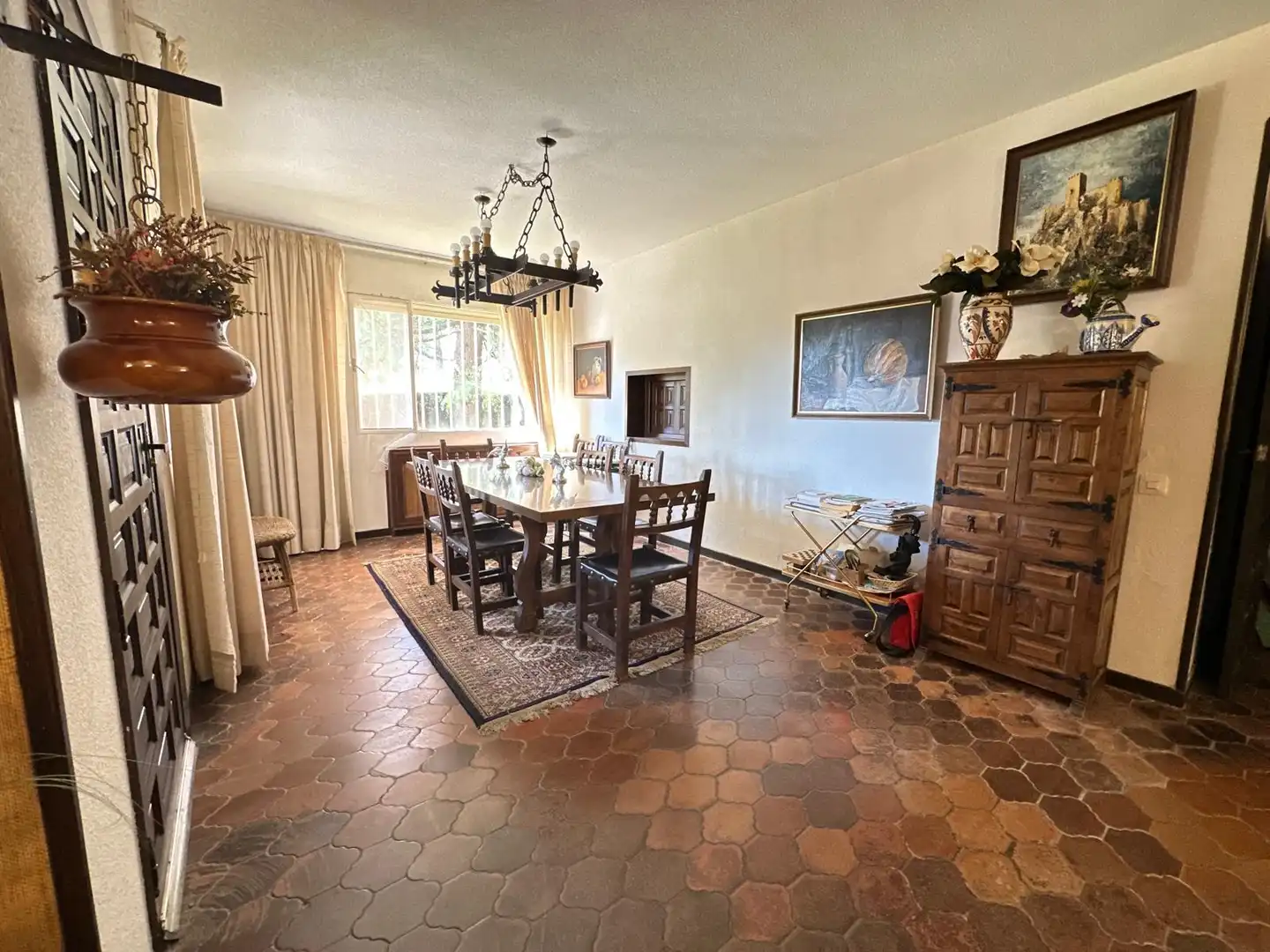 Dining room of Houses for sale in Hoyo de Manzanares  with Heating, Private garden and Terrace