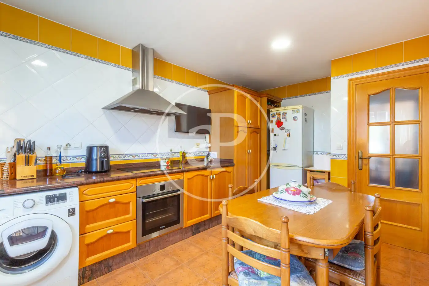 Cocina de Casa adosada en venta en Burriana / Borriana con Calefacción, Jardín privado y Terraza