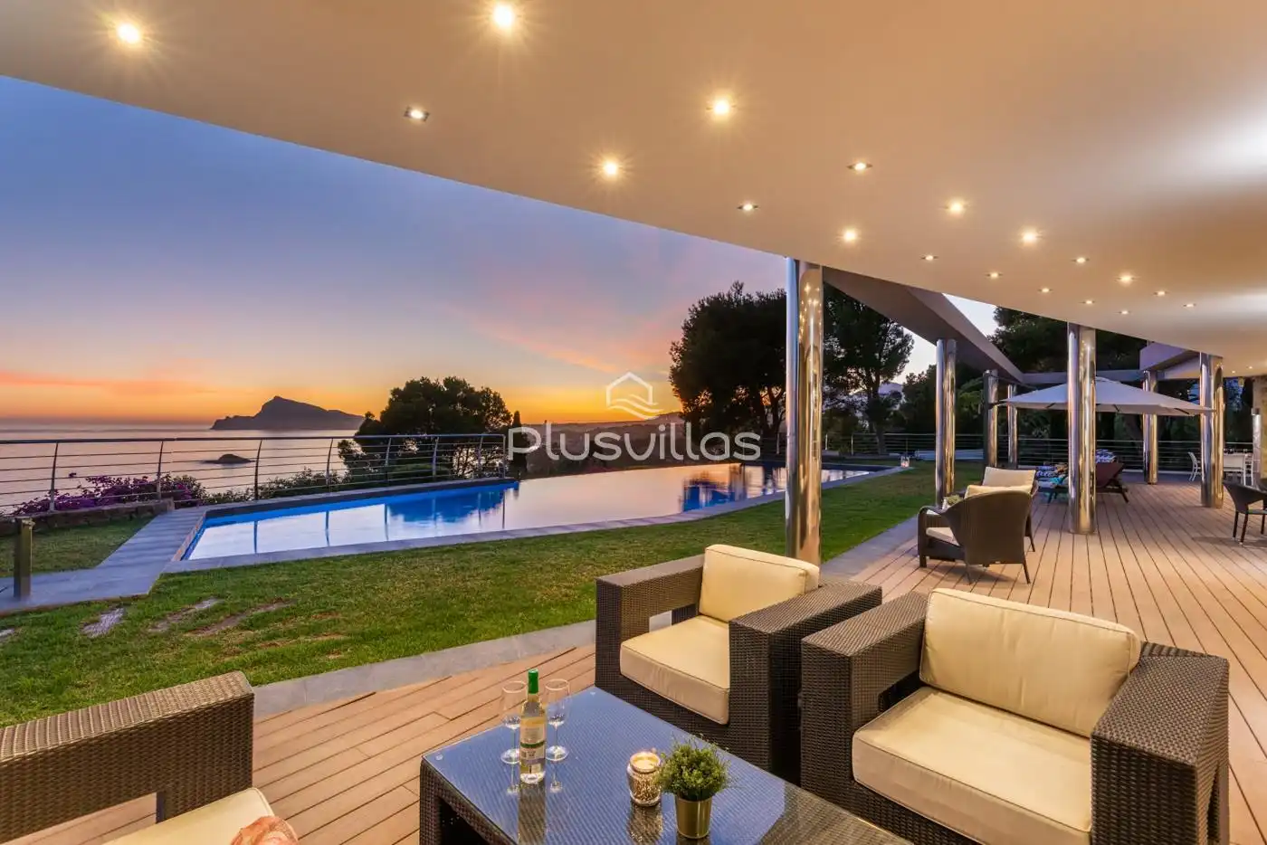 Terraza de Casa o chalet en venta en Altea