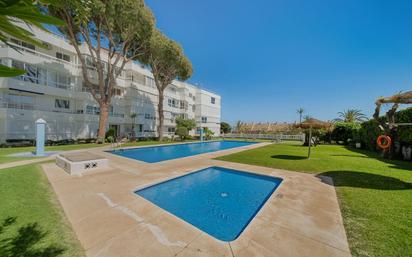 Swimming pool of Apartment for sale in Benalmádena  with Terrace and Swimming Pool