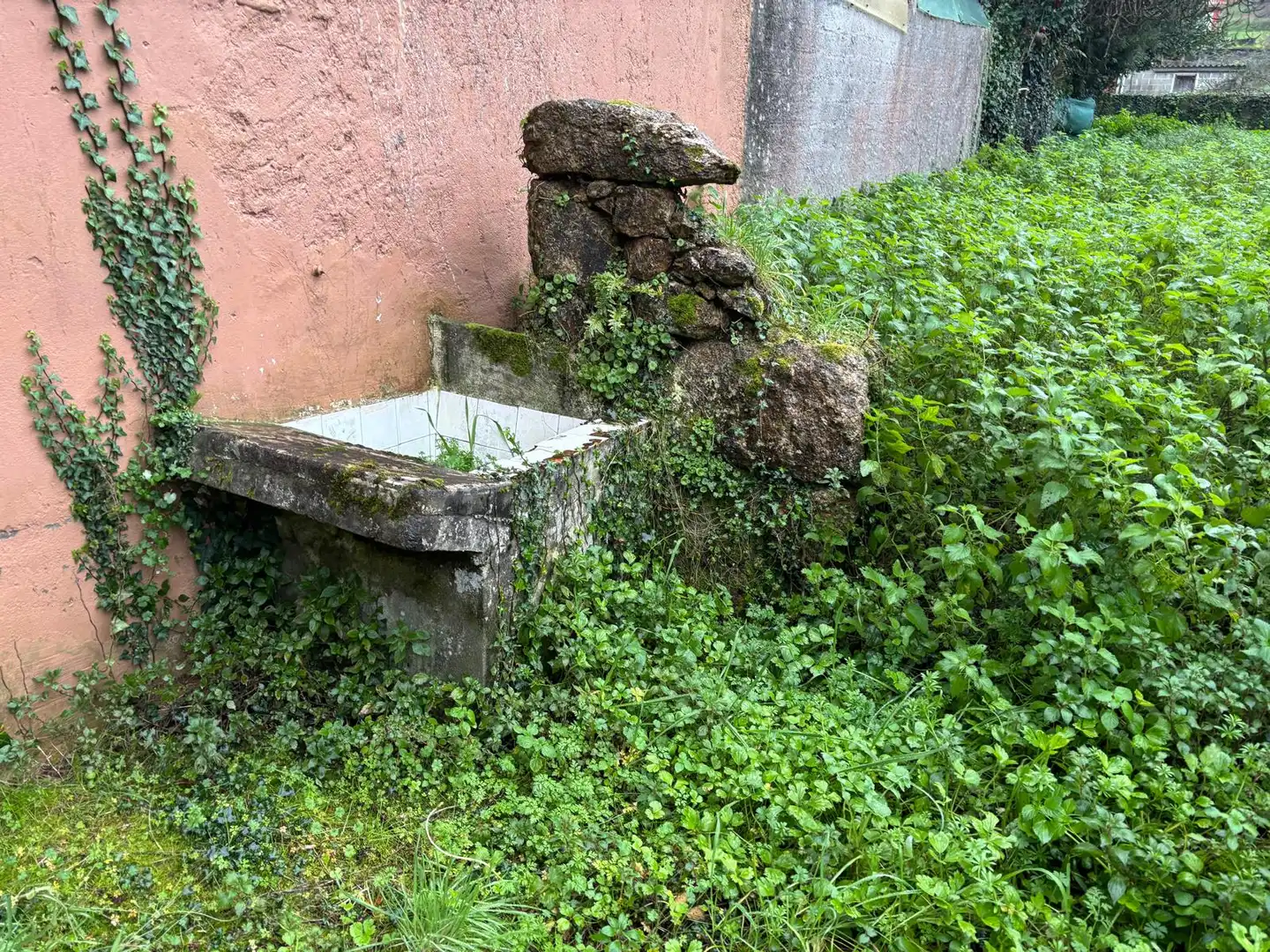 Jardín de Casa adosada en venta en Culleredo con Jardín privado
