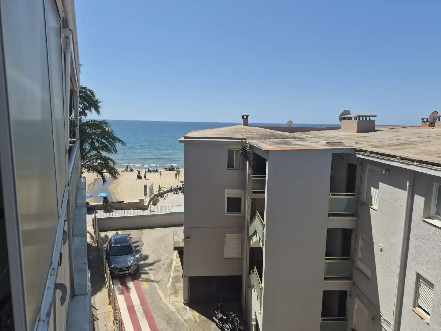 Terrasse von Wohnung zum Verkauf in Salou mit Klimaanlage