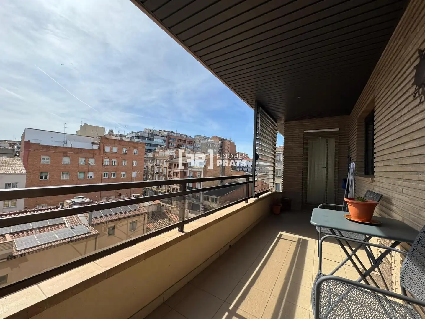 Vista exterior de Àtic en venda en Lleida amb Aire condicionat, Calefacció i Terrassa