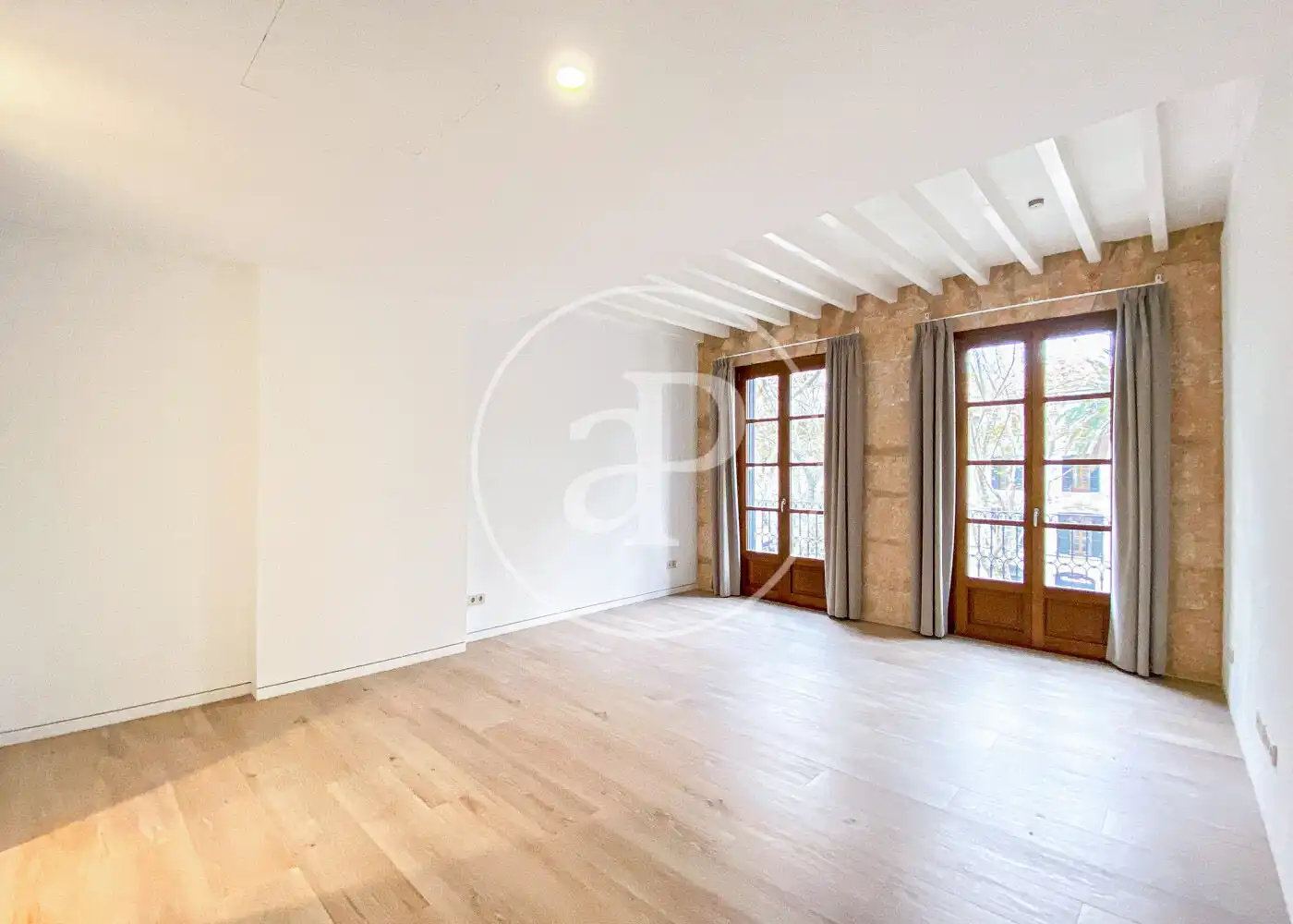 Wohnzimmer von Wohnung zur Miete in  Palma de Mallorca mit Klimaanlage und Heizung