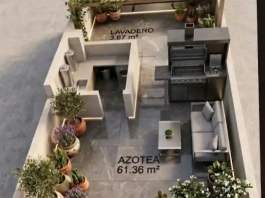 Terraza de Residencial en venta en La Guancha