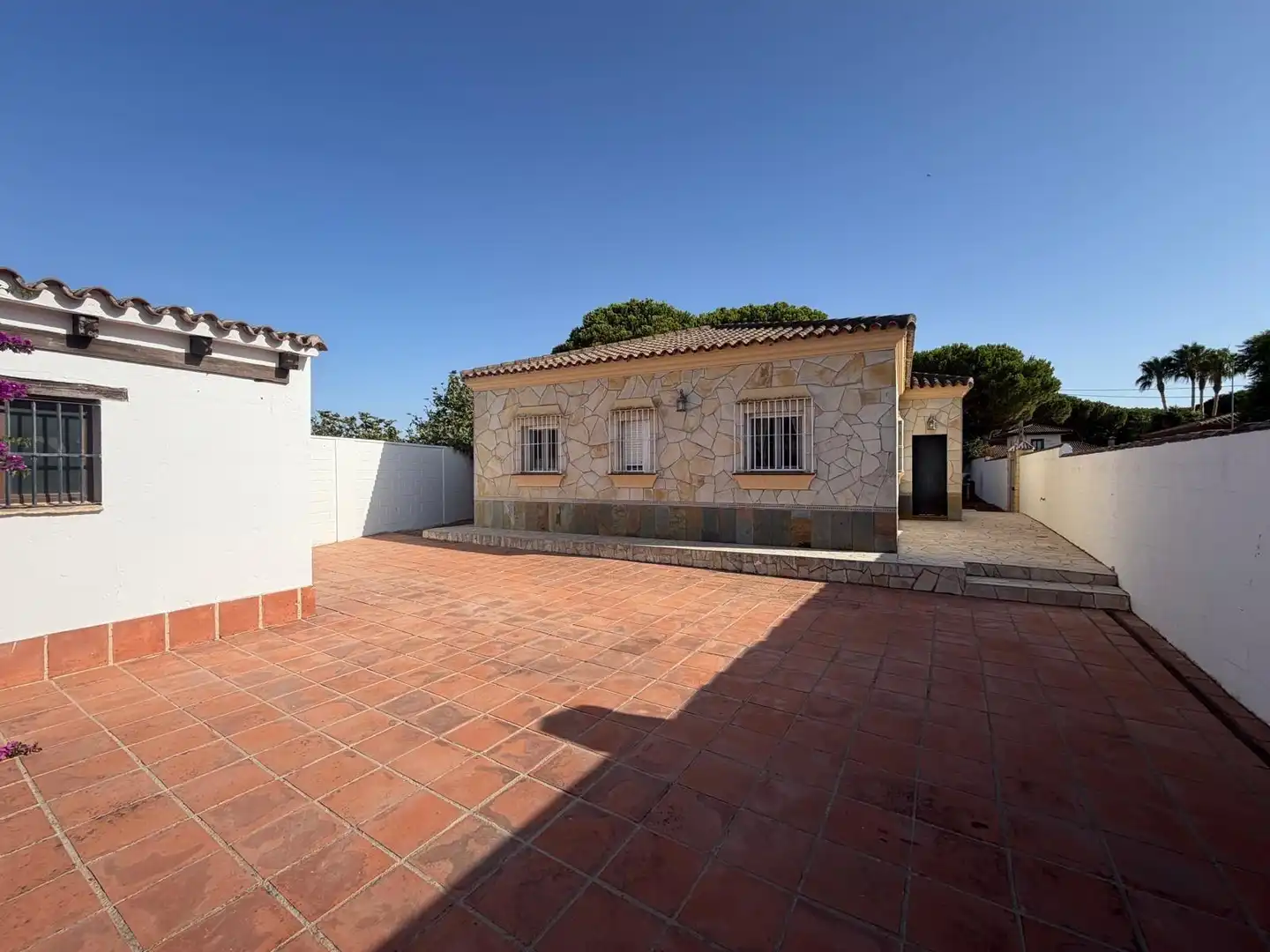 Vista exterior de Casa o chalet en venta en Chiclana de la Frontera con Jardín privado, Terraza y Trastero