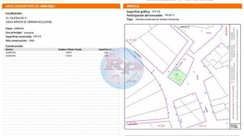 Foto 3 de Finca rústica en venta en Ardón, León
