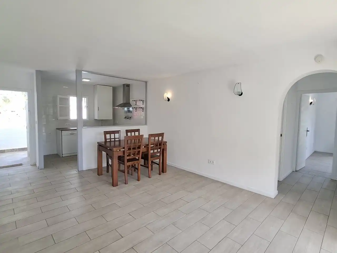 Menjador de Apartament en venda en Mojácar amb Aire condicionat, Terrassa i Piscina