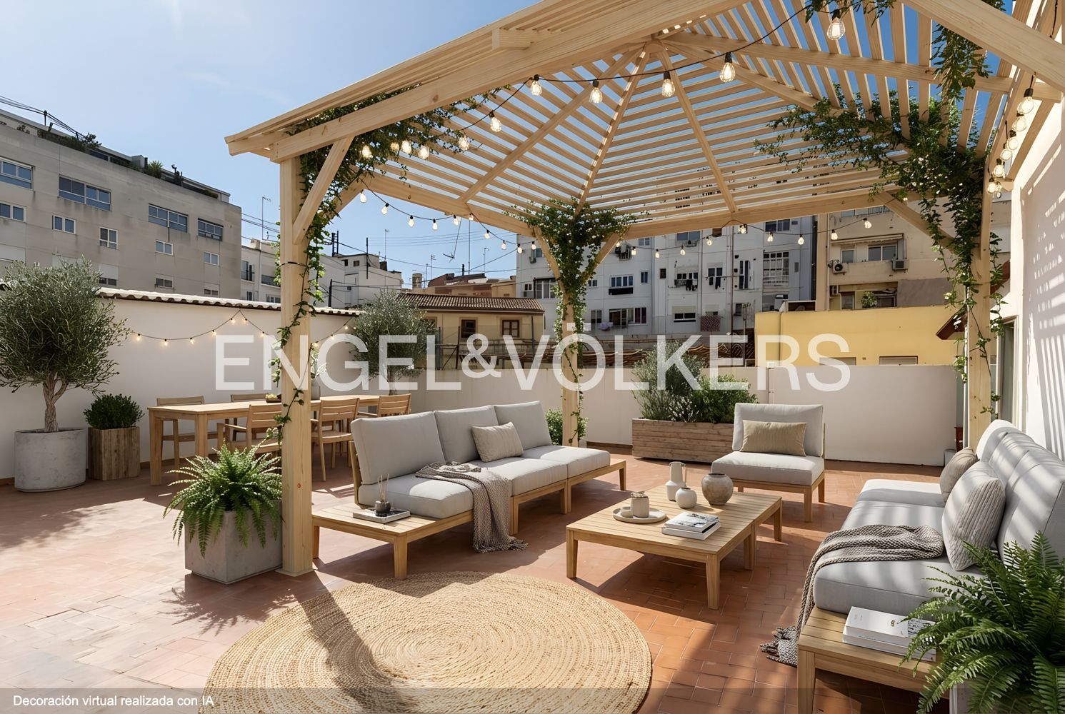 Terrassa de Pis en venda en  Valencia Capital amb Aire condicionat, Calefacció i Parquet