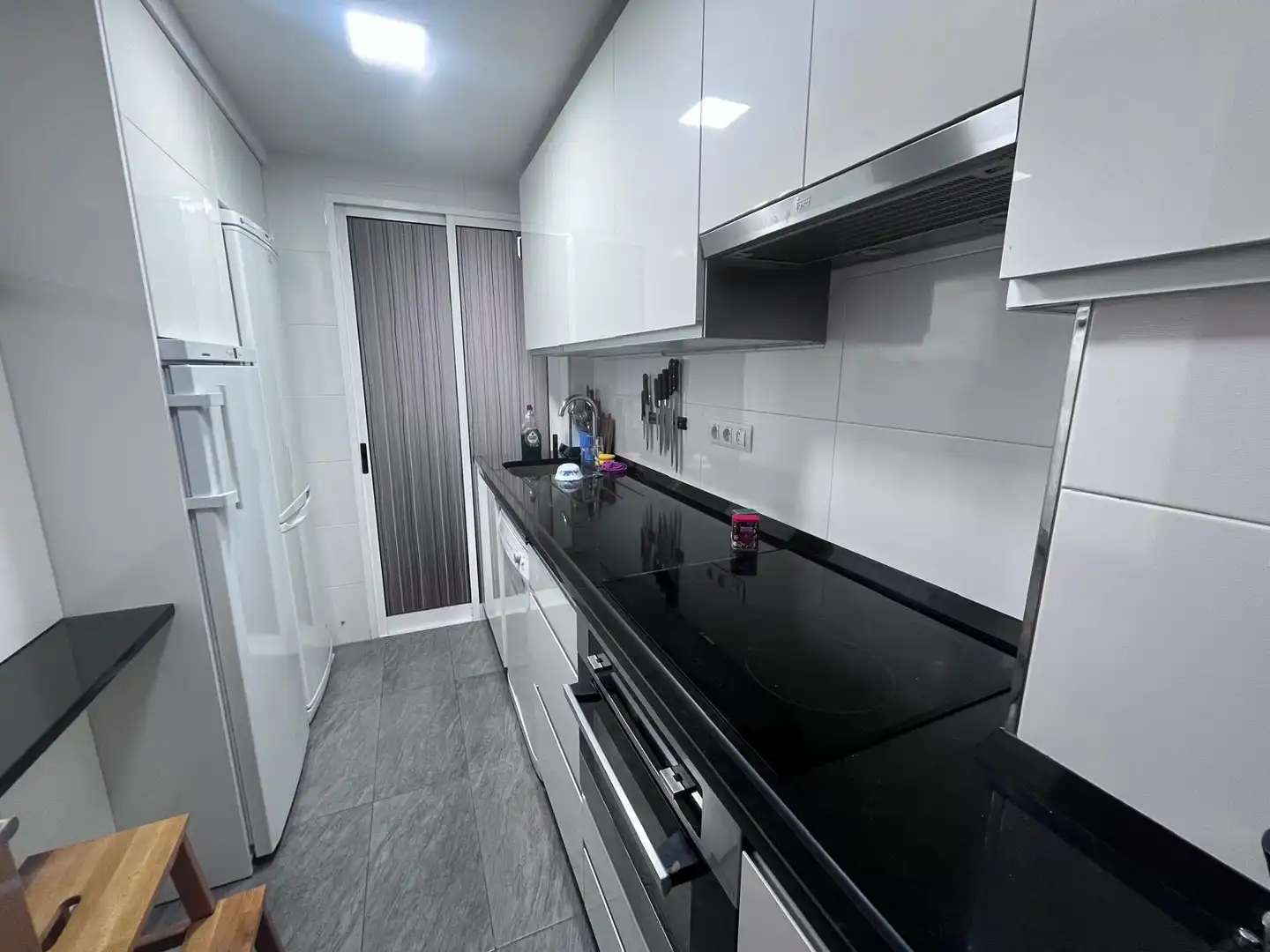 Kitchen of Flat for sale in Burgos  with Furnished