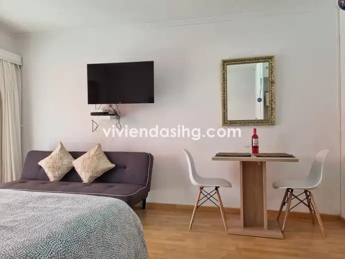 Bedroom of Study for rent in Puerto de la Cruz  with Terrace, Furnished and Washing machine