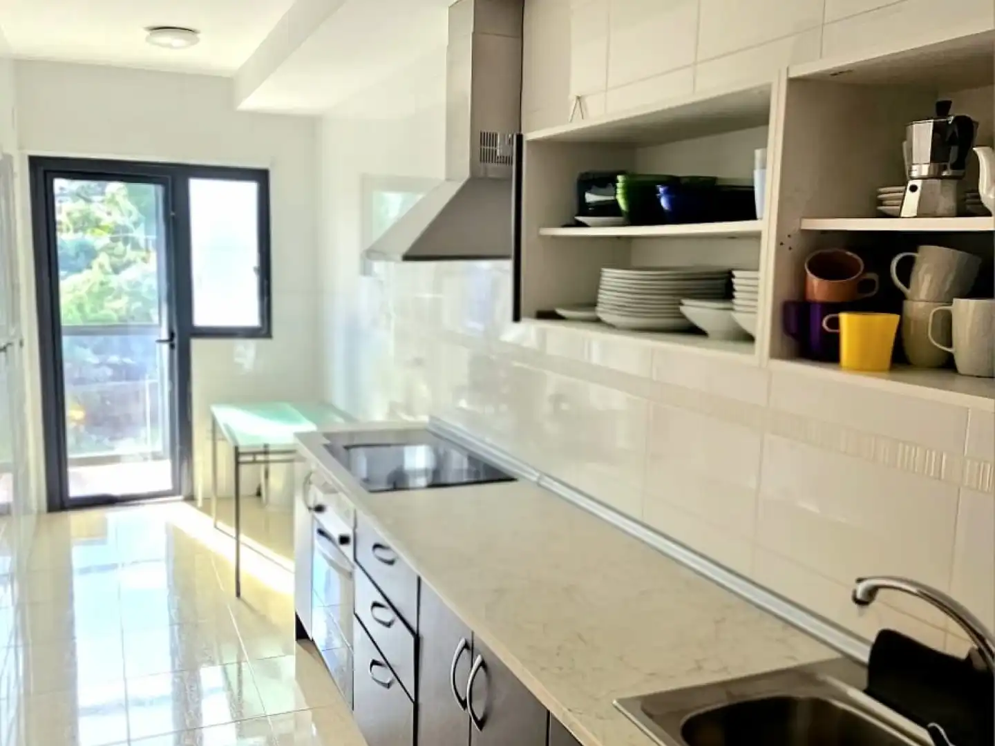 Cocina de Piso de alquiler en Murcia con Aire acondicionado, Calefacción y Amueblado