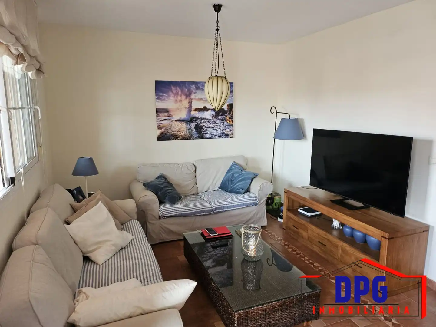 Living room of Attic for sale in Vera  with Air Conditioner, Terrace and Furnished