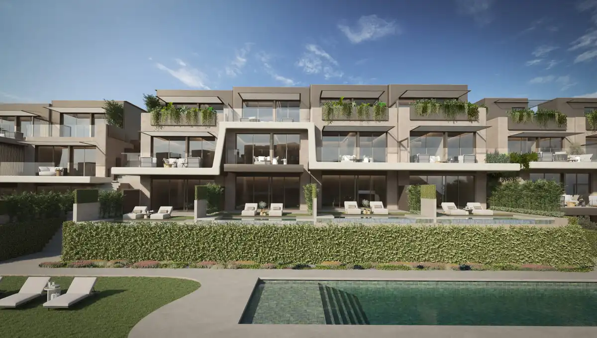 Exterior view of Detached homes for sale in Marbella  with Private garden, Terrace and Swimming Pool