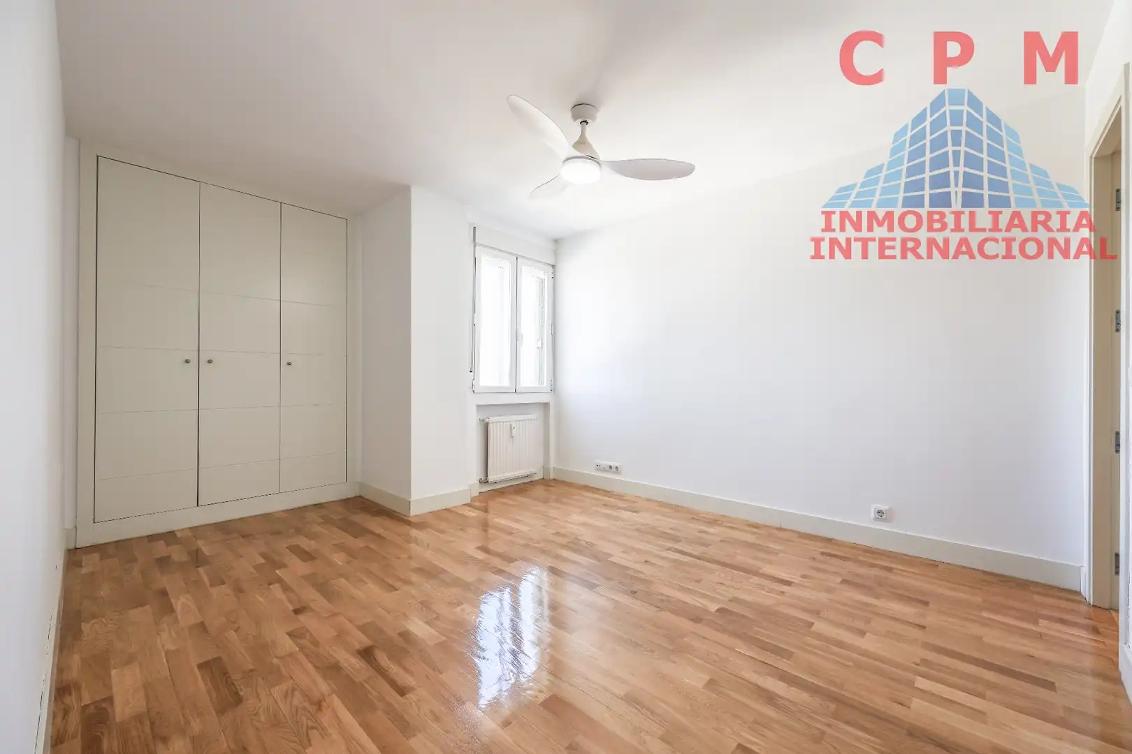 Schlafzimmer von Wohnung zur Miete in Madrid mit Klimaanlage, Heizung und Abstellraum