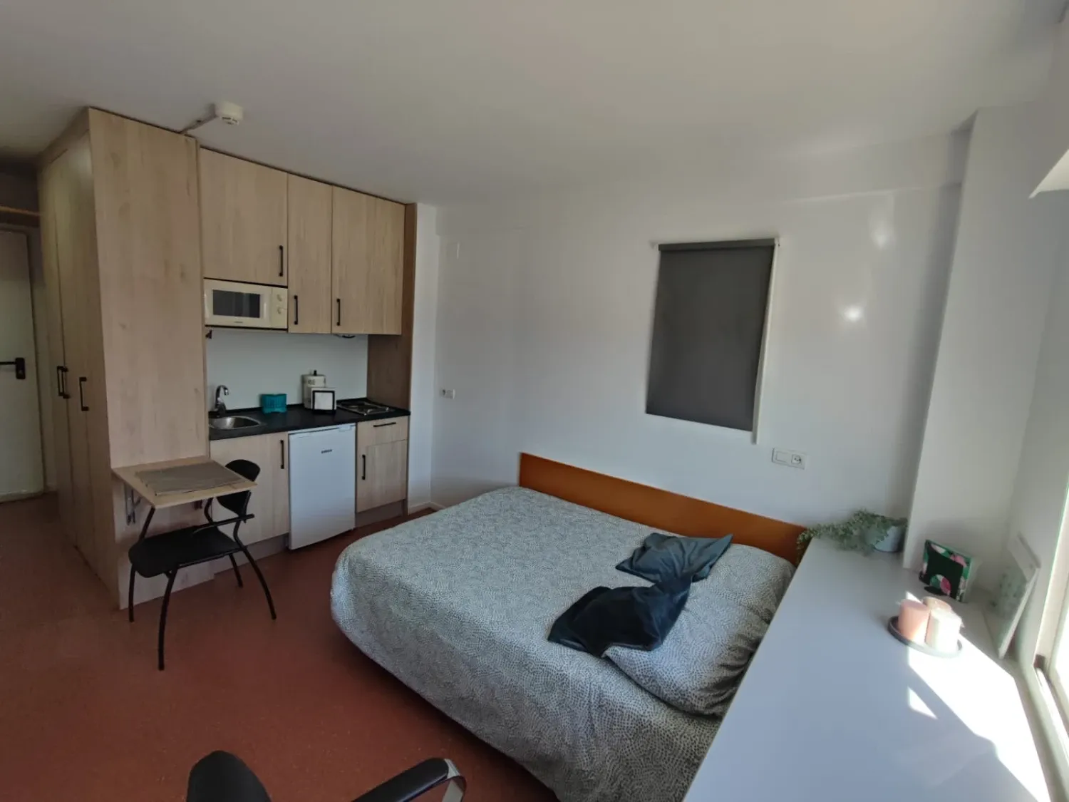 Schlafzimmer von Wohnung zur Miete in  Murcia Capital mit Klimaanlage, Heizung und Möbliert