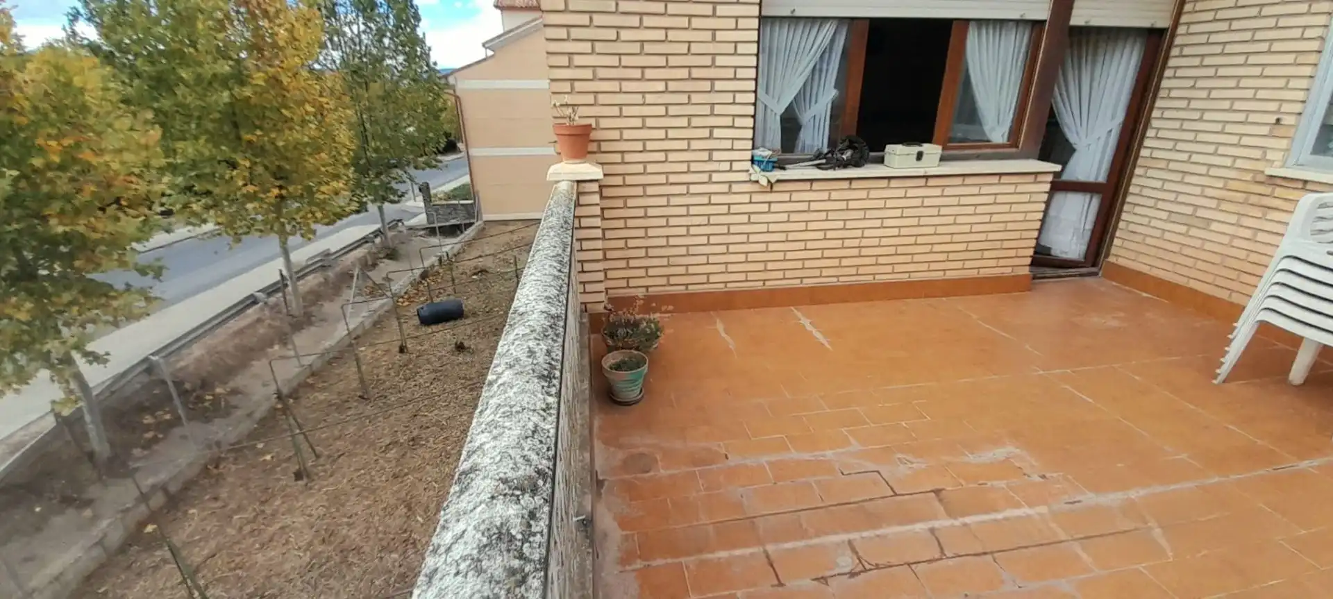 Terraza de Casa o chalet en venta en Ausejo con Calefacción, Jardín privado y Terraza