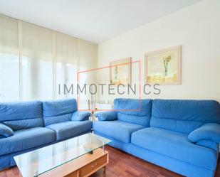 Living room of Flat for sale in Caldes d'Estrac  with Air Conditioner, Terrace and Balcony