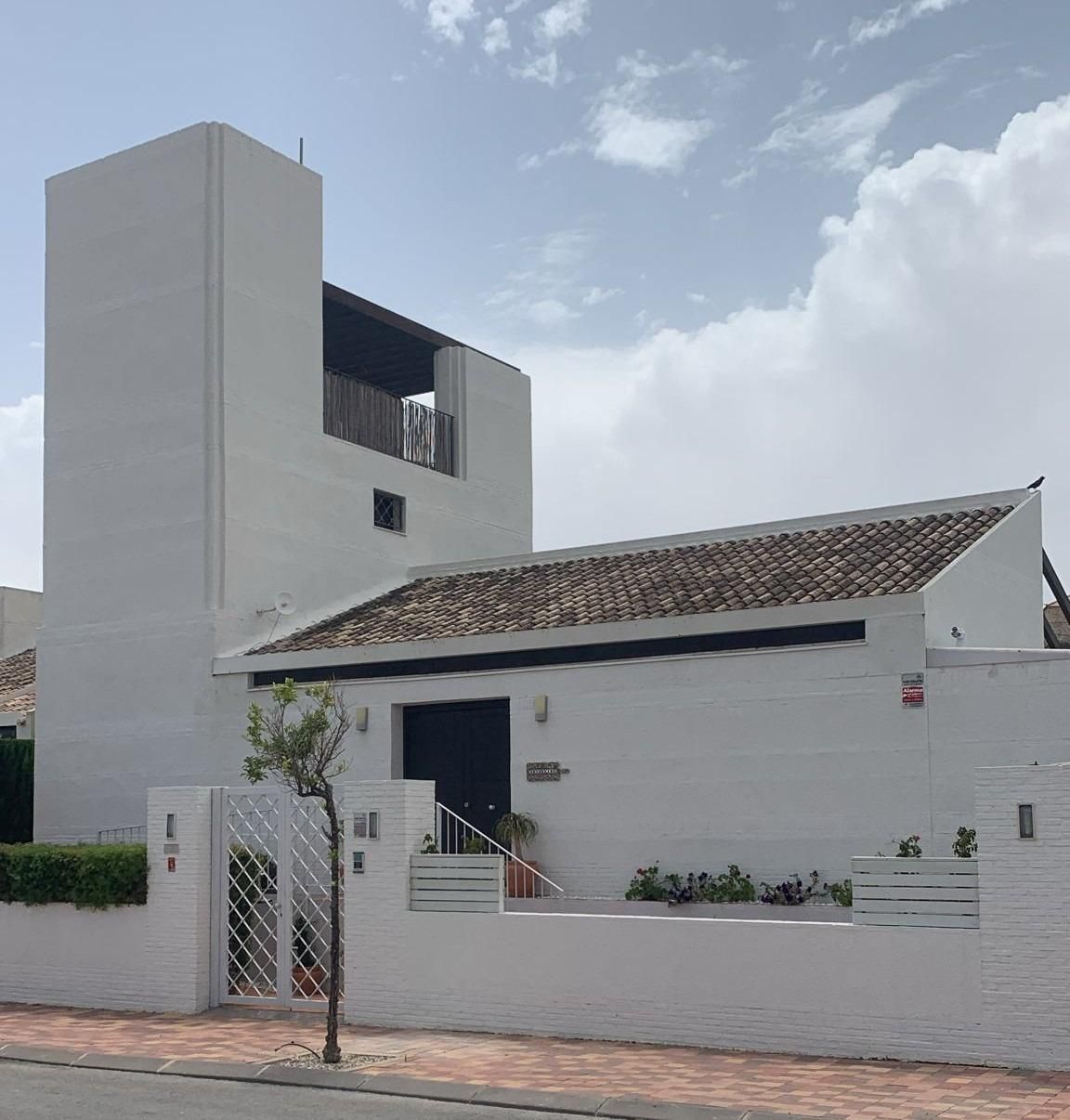 Vista exterior de Casa o xalet en venda en  Murcia Capital amb Aire condicionat, Calefacció i Jardí privat
