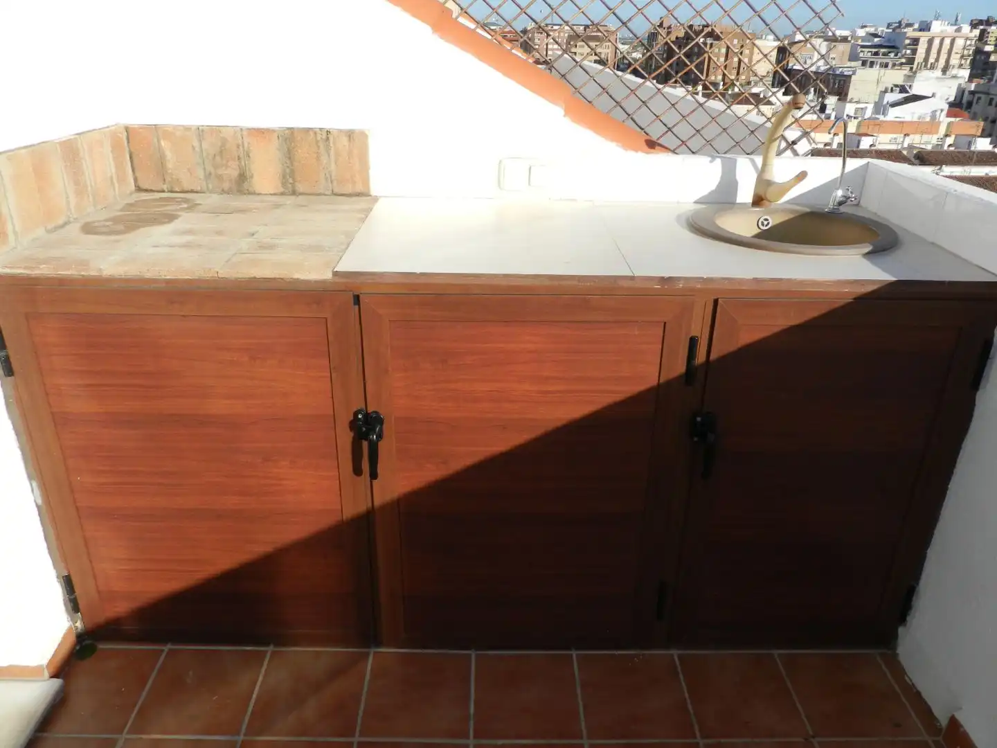 Cuina de Àtic en venda en Castellón de la Plana / Castelló de la Plana amb Aire condicionat i Terrassa