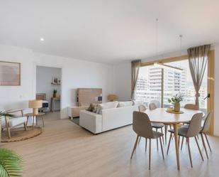 Living room of Apartment to share in Badalona  with Air Conditioner and Terrace