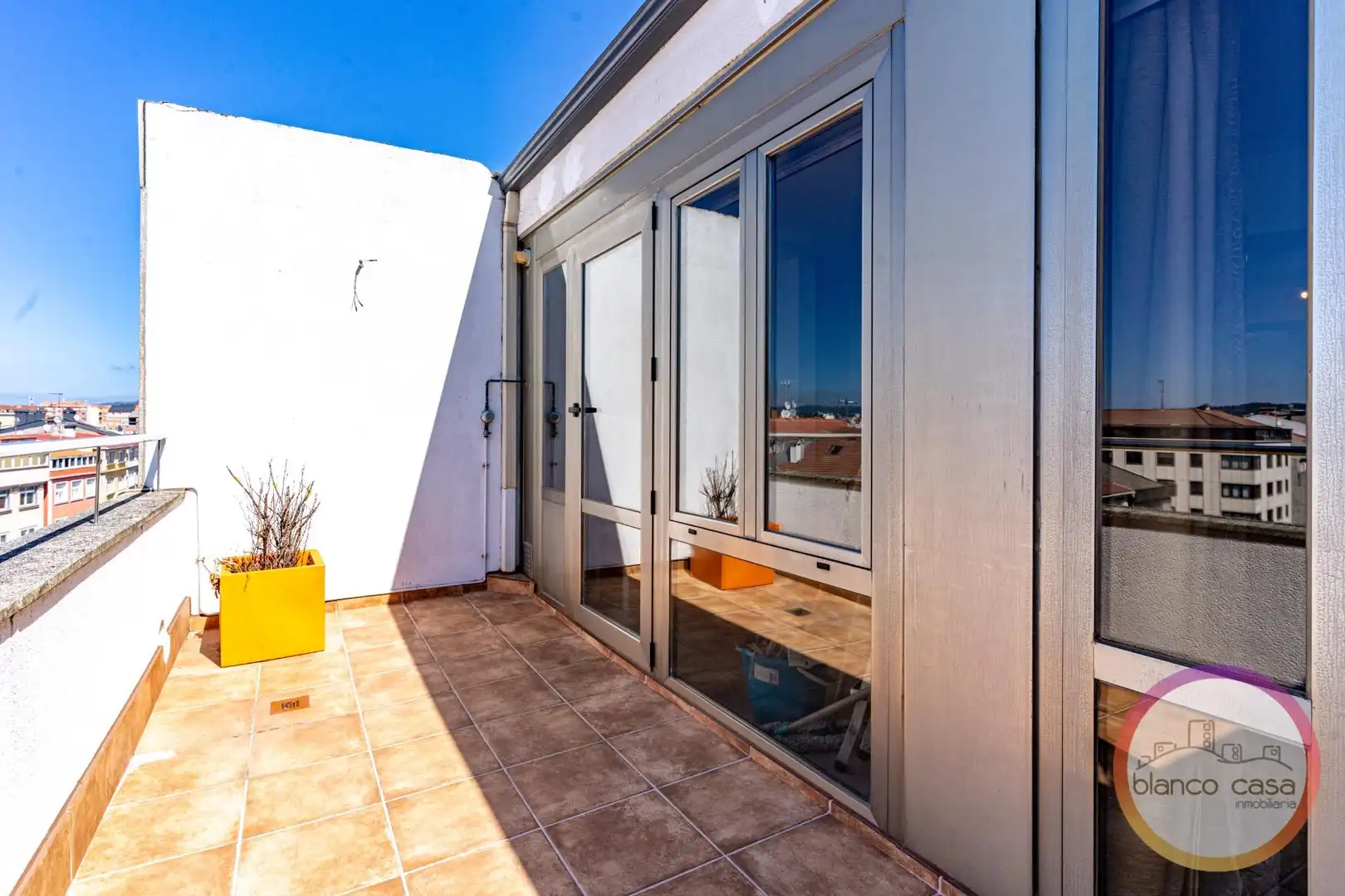 Terrace of Flat for sale in Carballo  with Heating, Terrace and Storage room
