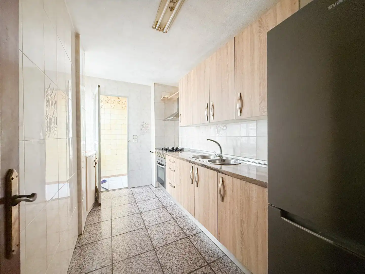 Kitchen of Flat for sale in Águilas  with Furnished and Balcony