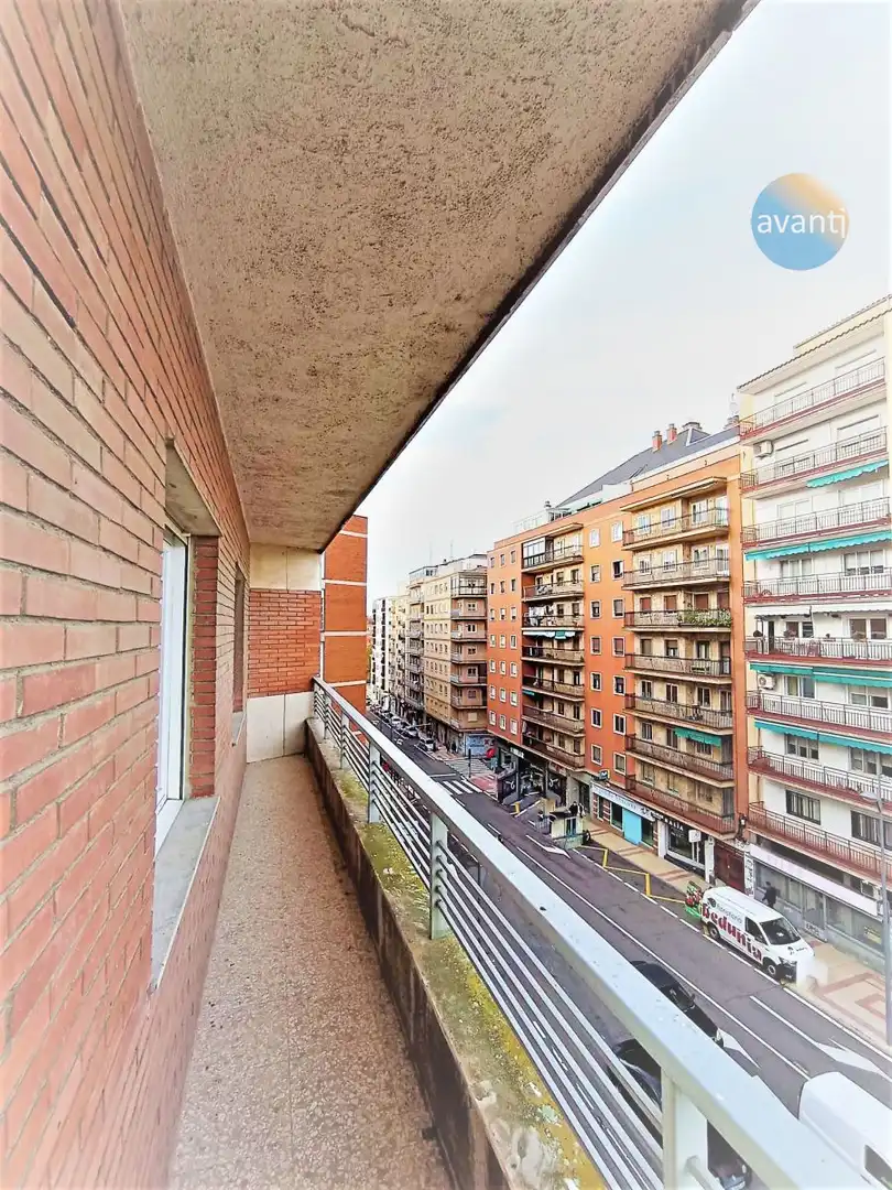 Exterior view of Flat for rent in Salamanca  with Heating, Terrace and Furnished