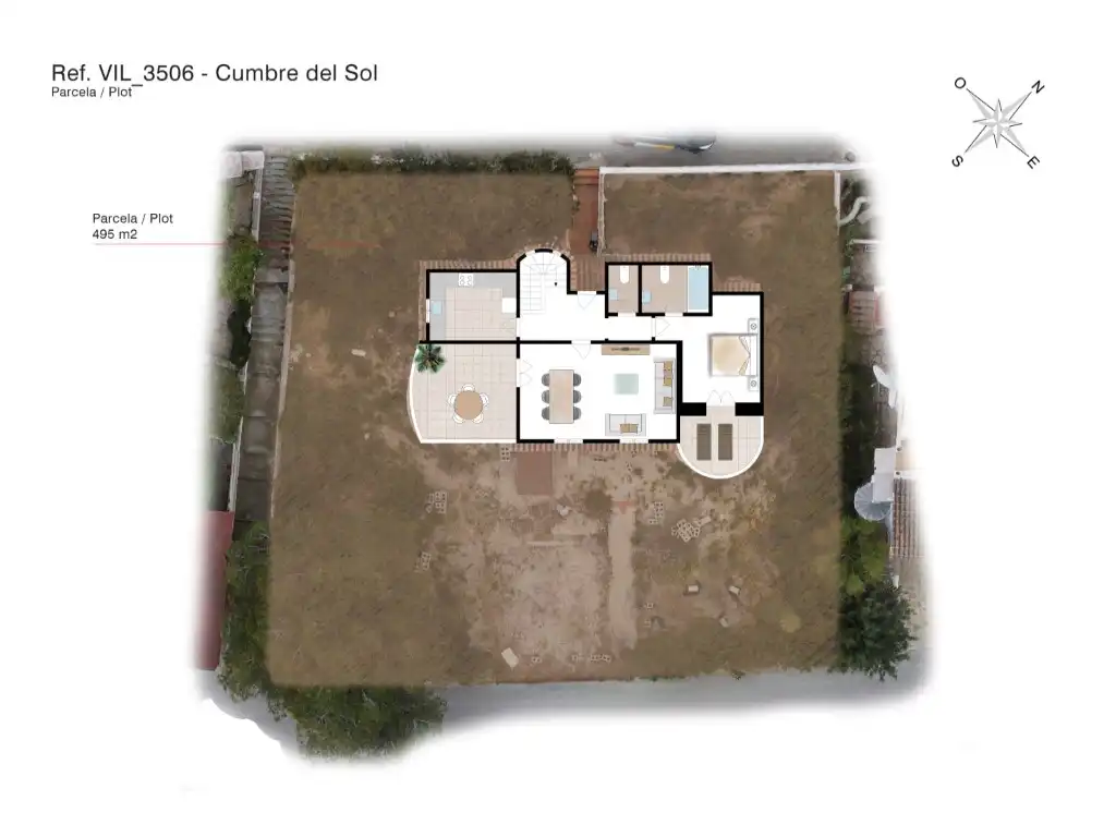 Casa o xalet en venda en Benitachell / El Poble Nou de Benitatxell amb Aire condicionat, Terrassa i Piscina comunitària
