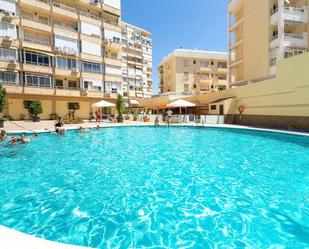 Piscina de Estudi de lloguer en Torremolinos amb Aire condicionat, Calefacció i Moblat