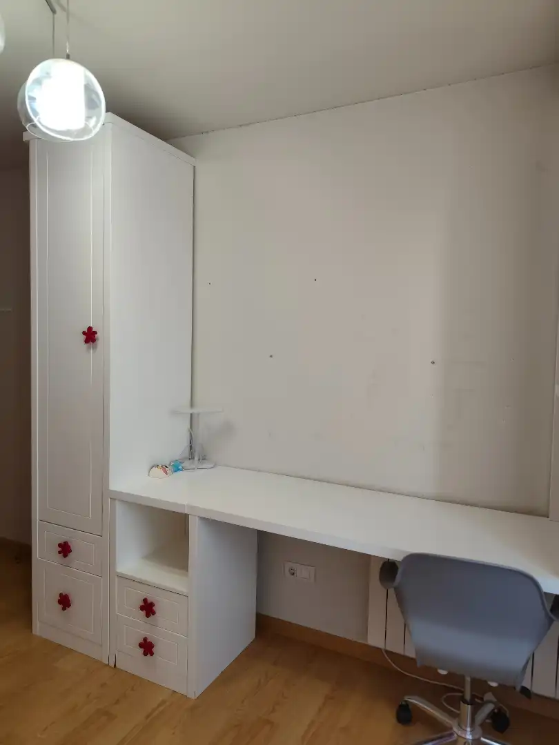 Bedroom of Attic for rent in Leganés  with Air Conditioner, Heating and Private garden