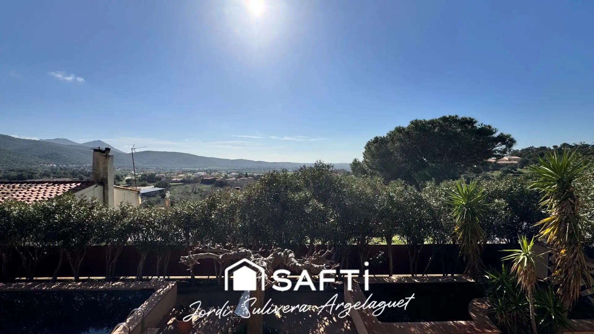 Exterior view of Detached homes for sale in Cantallops  with Heating, Terrace and Swimming Pool