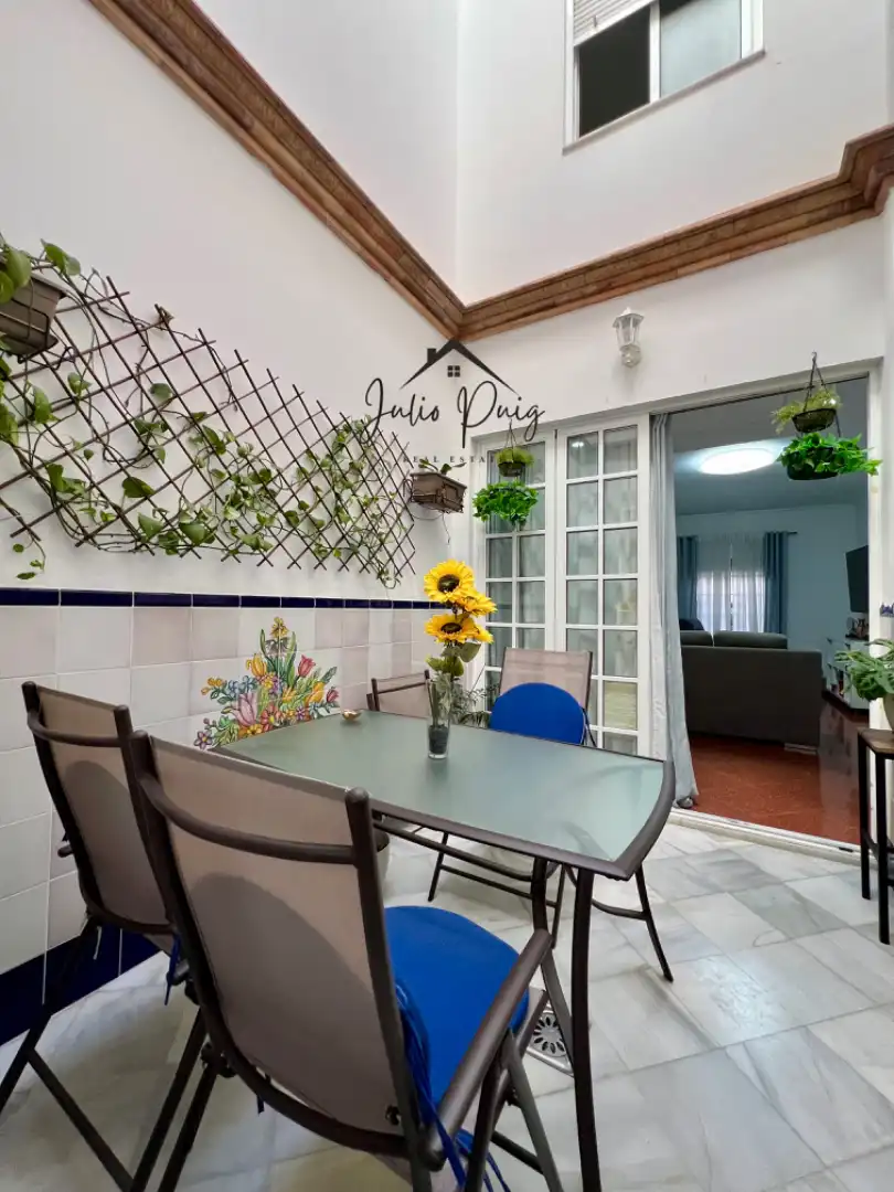 Jardín de Casa o chalet en venta en La Puebla del Río con Aire acondicionado, Terraza y Balcón