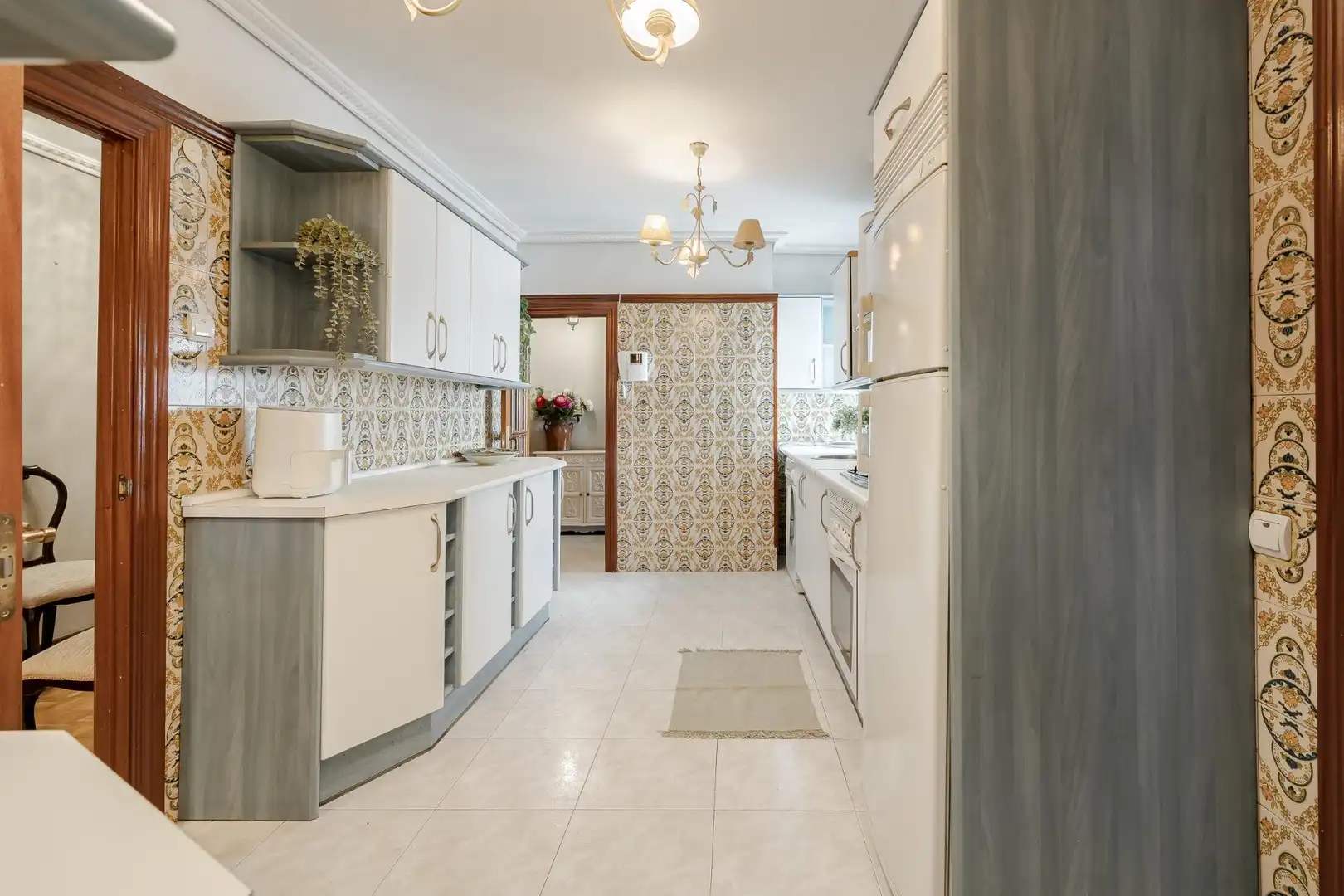 Kitchen of Flat for sale in Alcalá de Henares  with Heating, Terrace and Furnished