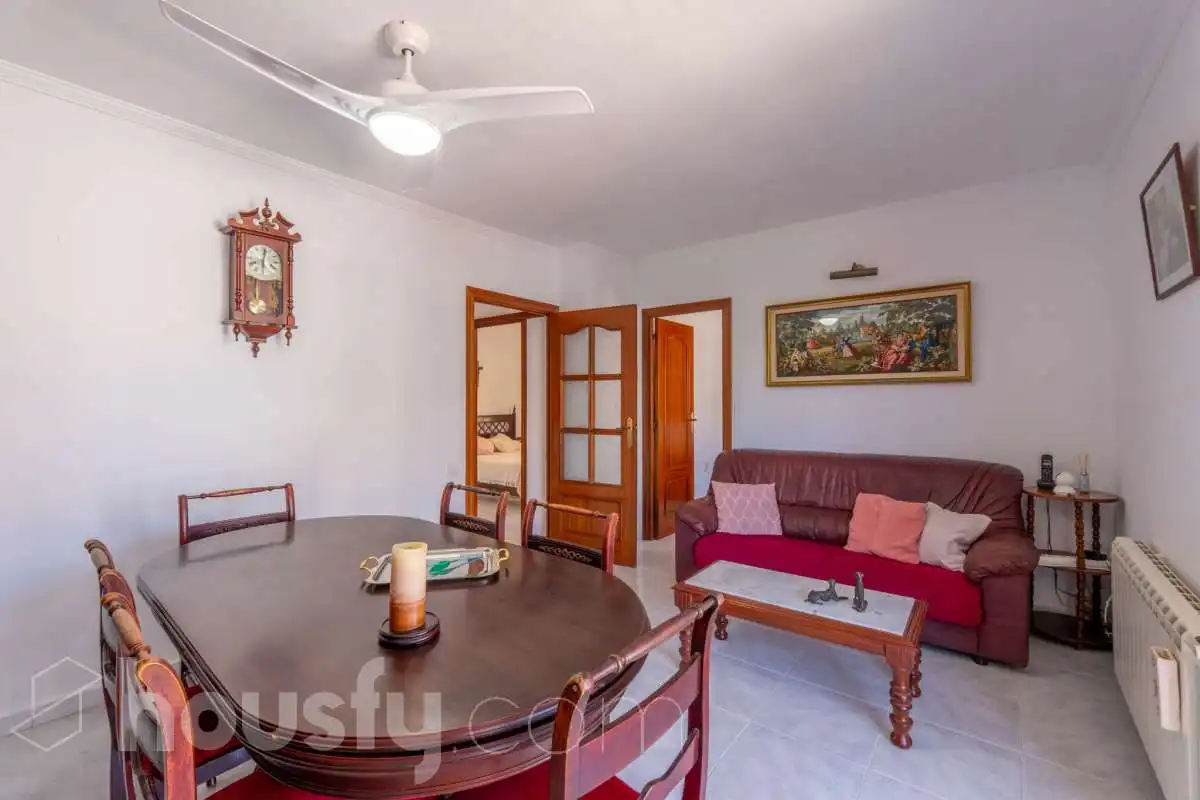 Wohnzimmer von Wohnung zum Verkauf in Vilanova i la Geltrú mit Heizung und Terrasse