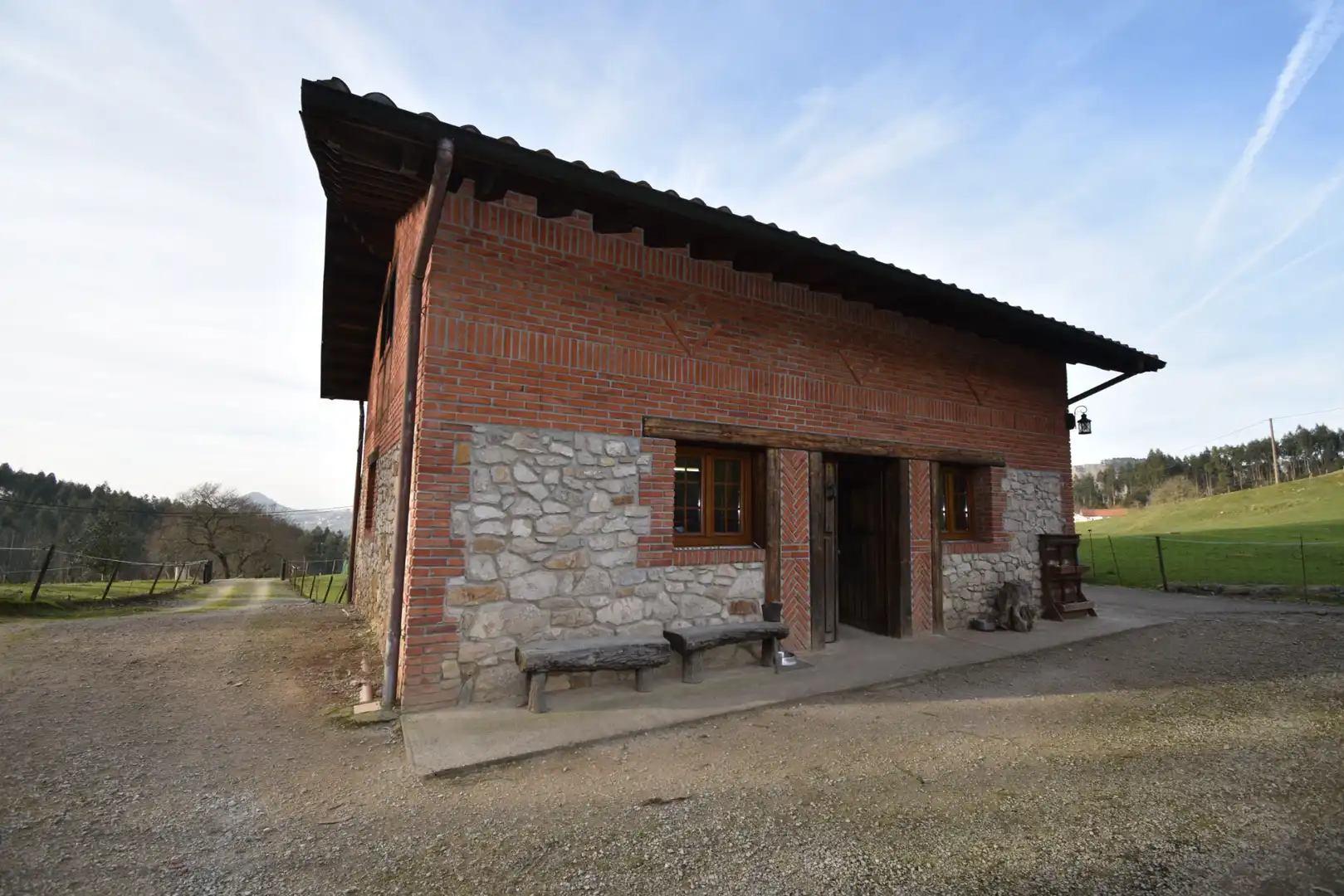 Vista exterior de Finca rústica en venta en Piélagos con Jardín privado