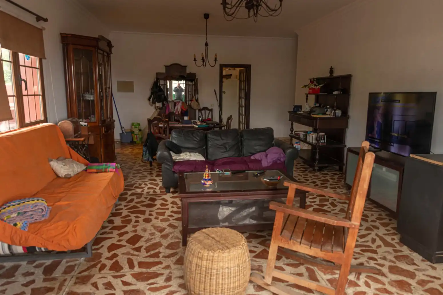 Living room of Houses for sale in San Cristóbal de la Laguna  with Terrace, Storage room and Balcony
