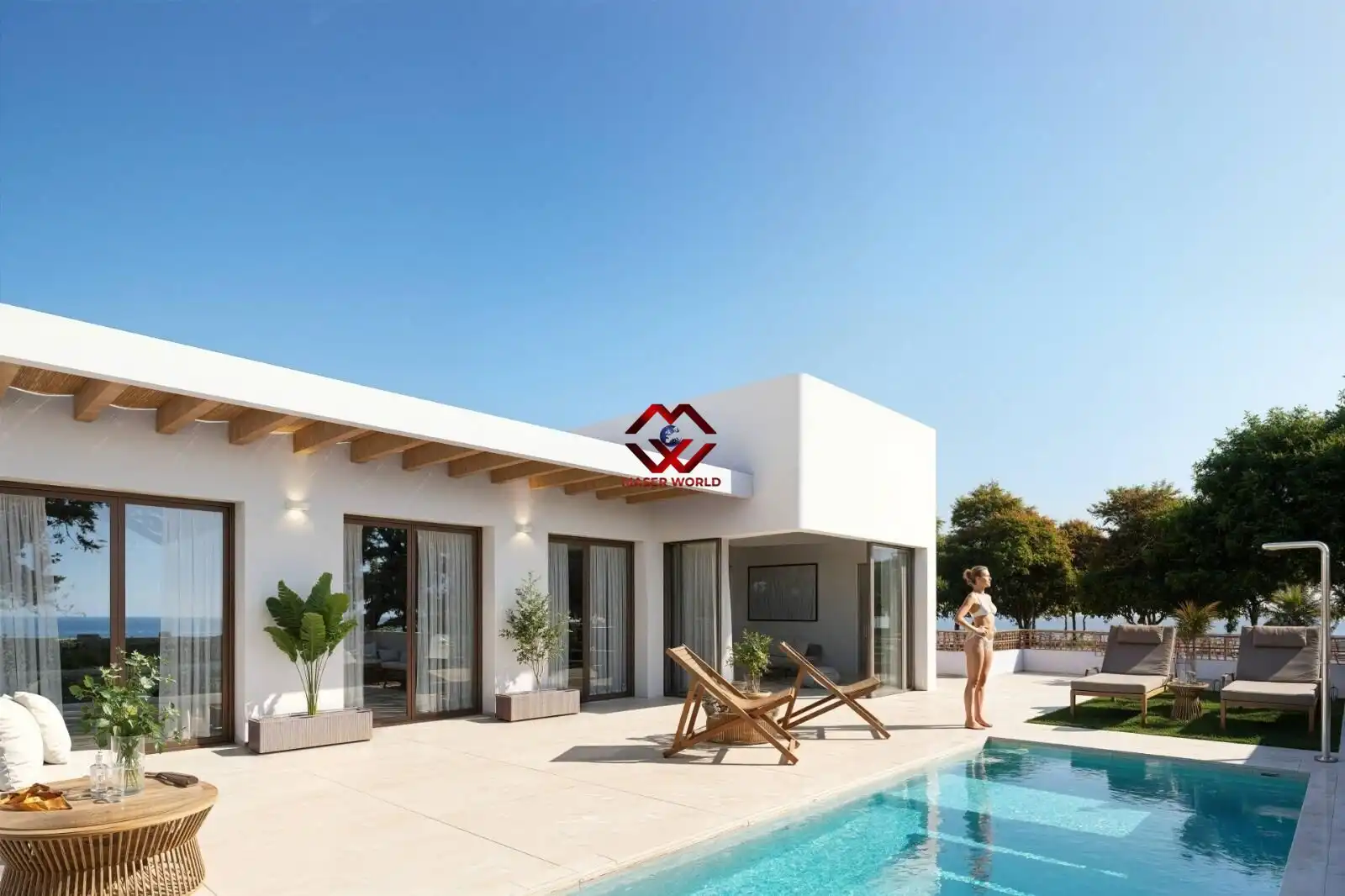 Terraced house with pool for sale in Dolores