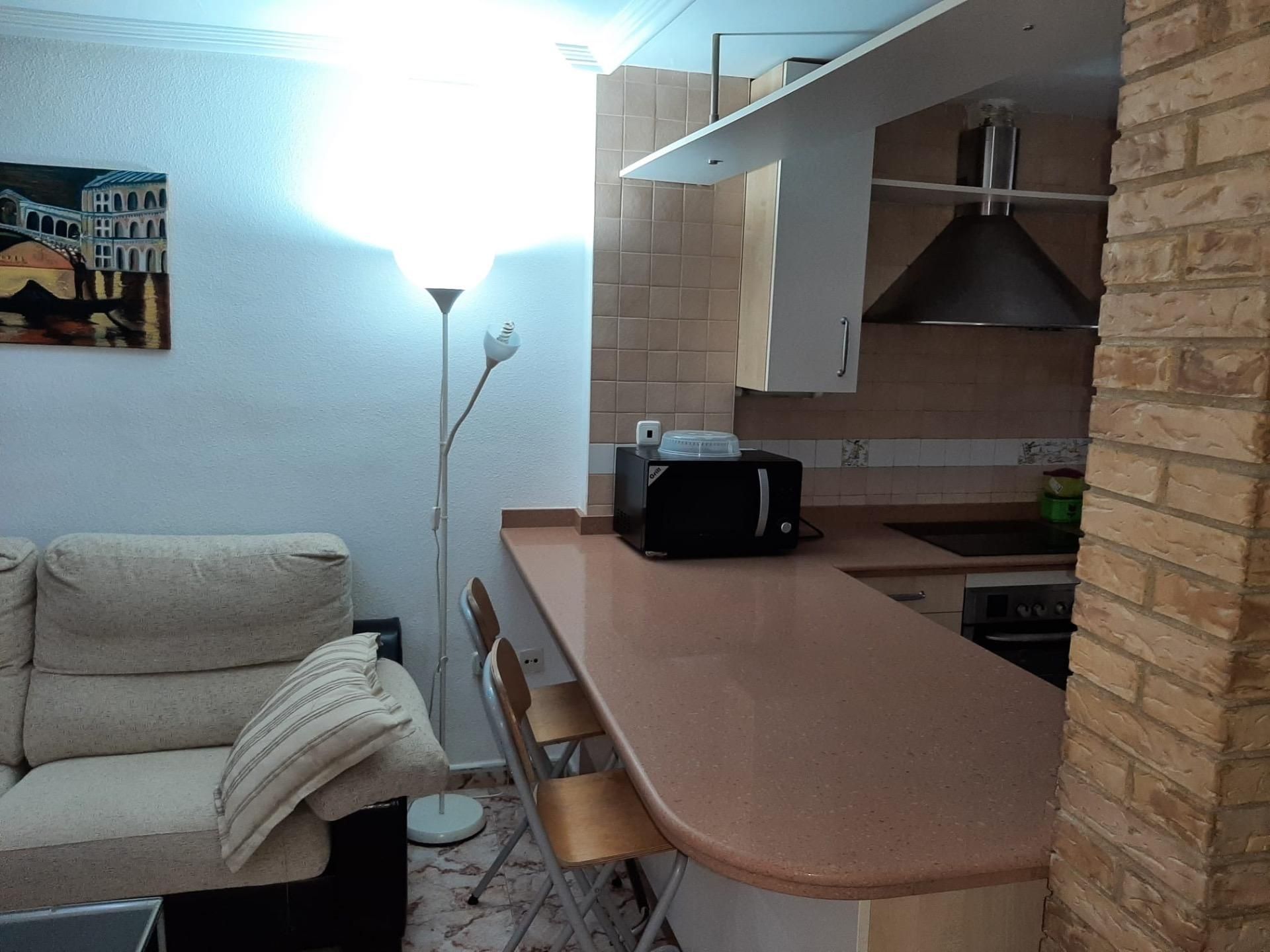Kitchen of Flat for sale in Elche / Elx  with Air Conditioner and Balcony