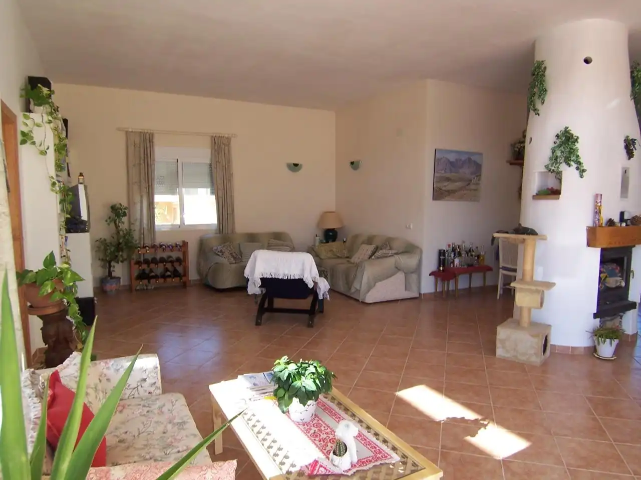 Sala d'estar de Casa o xalet en venda en Cartagena amb Calefacció, Jardí privat i Terrassa