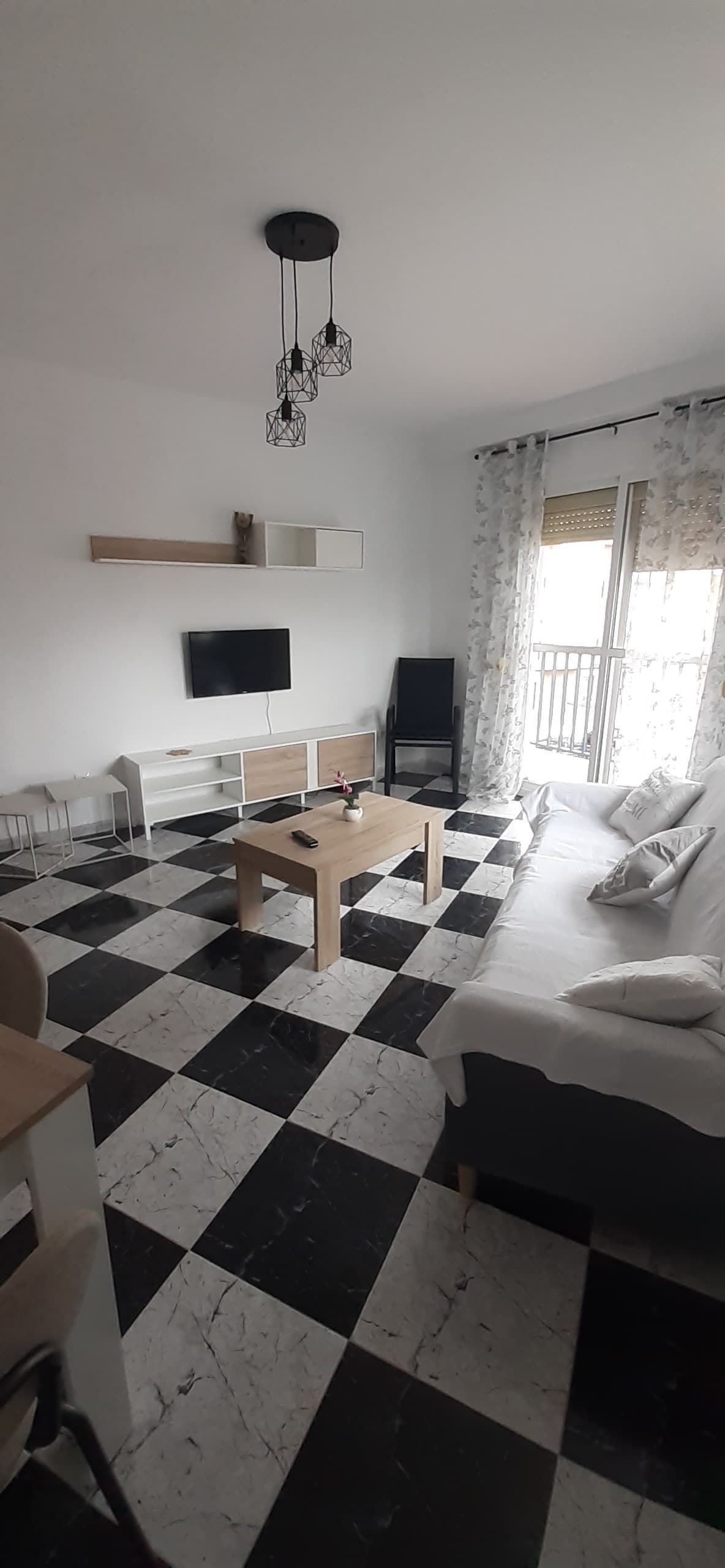 Living room of Flat to rent in La Línea de la Concepción  with Terrace and Furnished