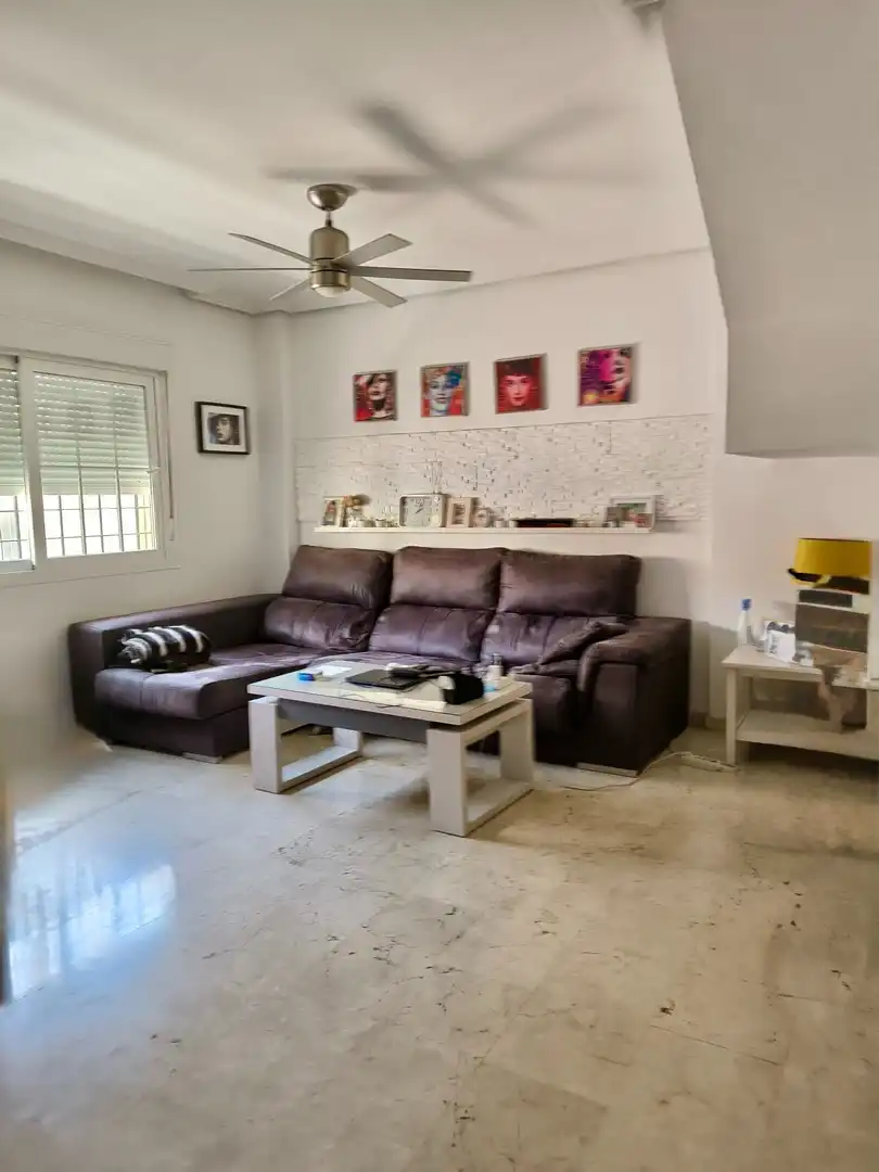 Living room of Houses for sale in Málaga  with Air Conditioner, Heating and Private garden