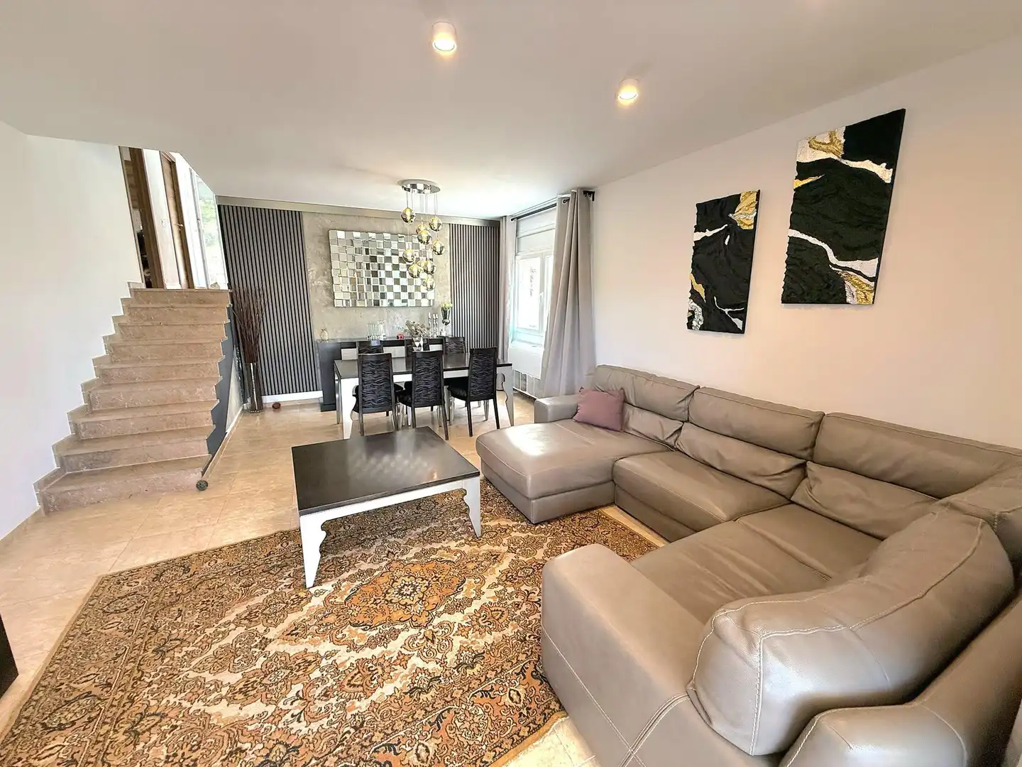 Sala d'estar de Casa o xalet en venda en Calafell amb Aire condicionat, Calefacció i Terrassa