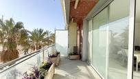 Terrace of Flat for sale in Badalona  with Air Conditioner, Heating and Private garden