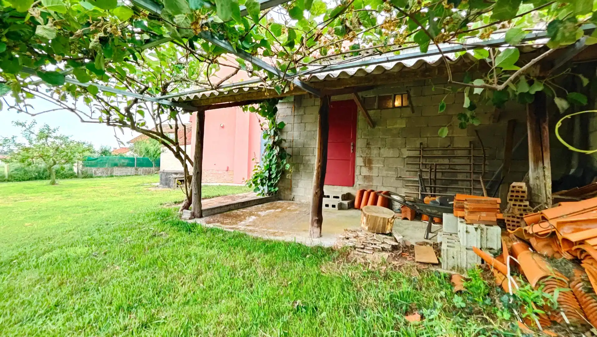 Jardín de Casa o chalet en venta en Oroso con Calefacción, Jardín privado y Amueblado