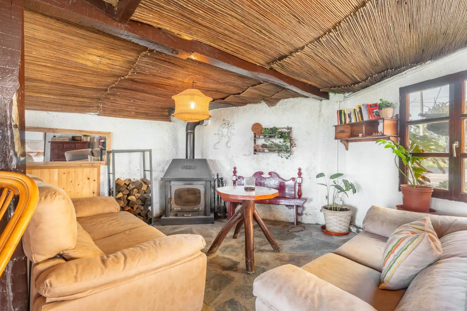 Sala de estar de Casa o chalet en venta en Cudillero con Calefacción, Jardín privado y Terraza